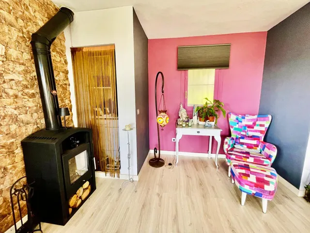 Casa de dos dormtorios con vistas al mar ya la montaña en Benalmádena, Costa del Sol — 14