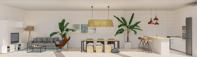 Viviendas y áticos en una urbanización privada con piscina, 