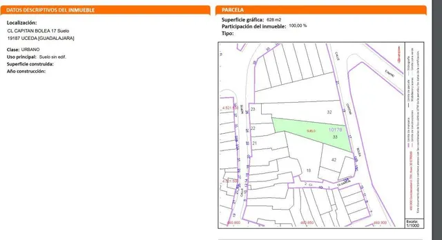 EN VENTA TERRENO URBANO EN UCEDA (GUADALAJARA) - foto 5