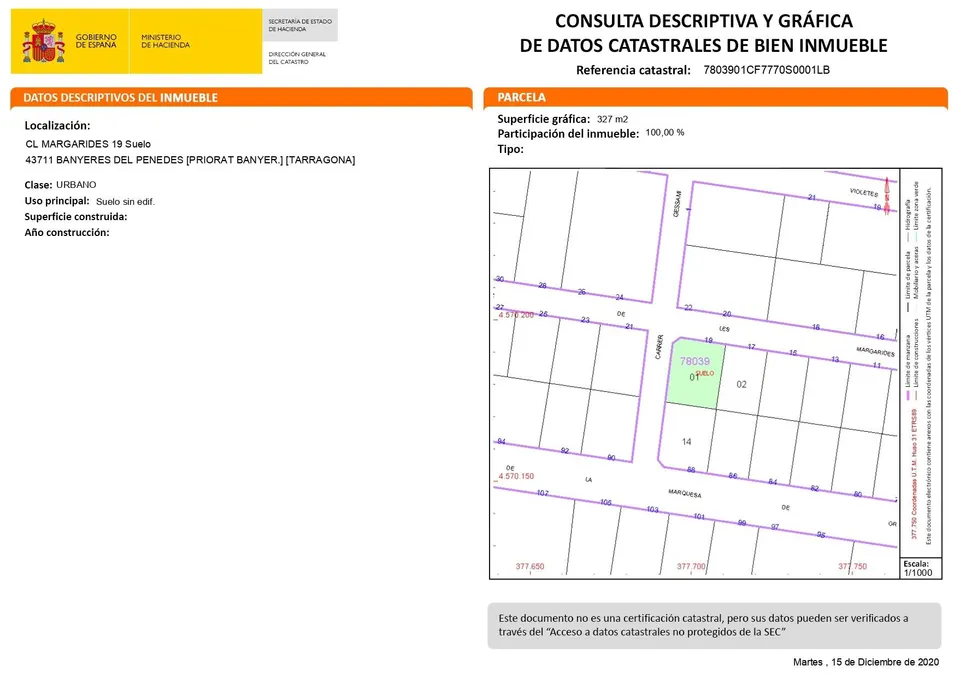 2 PARCELAS EN VENTA