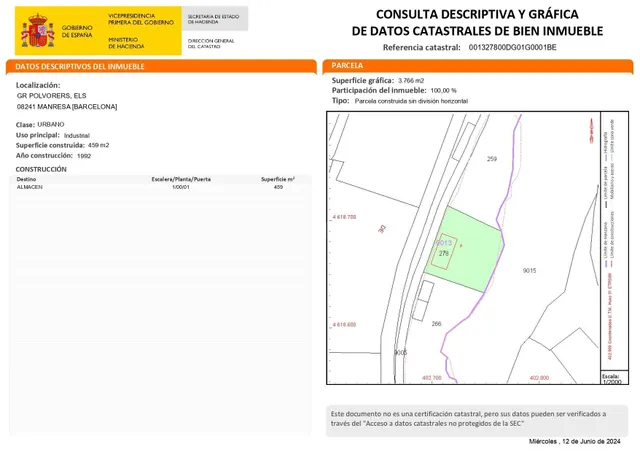 Nave industrial 459m² en venta - Barriada Els Comptals - foto 4