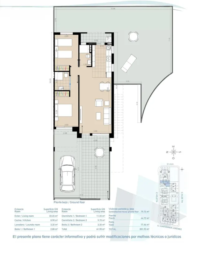 Bungalow planta baja Torre de la Horadada — 11