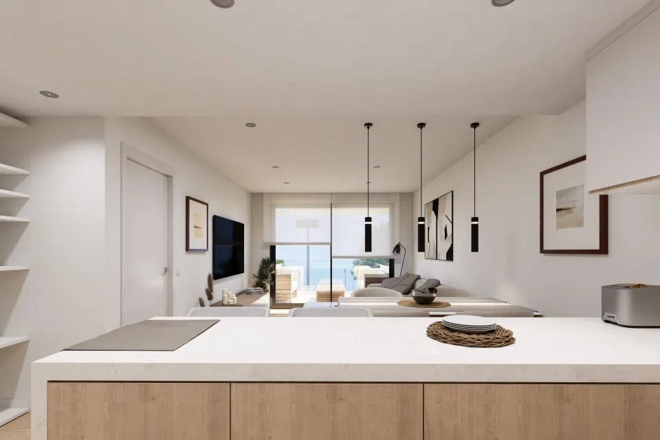 Promoción de Obra Nueva en Primera línea de mar en venta en Canet de Mar