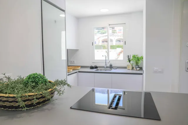 VIVIENDA OBRA NUEVA DE 1 HABITACIÓN CON TERRAZA, GARAJE Y PISCINA EN MODERNO RESIDENCIAL EN DENIA !! — 15