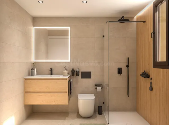 Aticos Obra Nueva 2 Dormitorios con Imprsionantes Vistas y Gran Terraza en Urb con Piscina y Parking incluido — 5