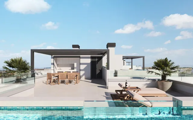 Apartamentos de lujo de nueva construcción en venta en el complejo Santa Rosalia Lake and Life Resort, en Murcia — 21