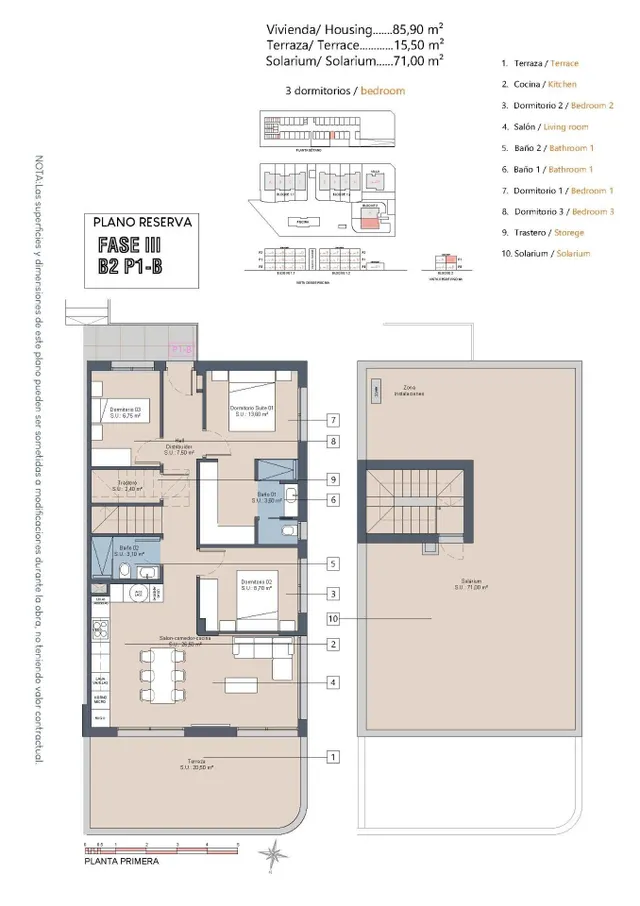 Complejo residencial de nueva construcción cerca de Serena Golf y el Mar Menor en Los Alcázares — 19