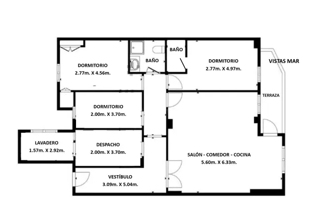 En el solicitado barrio de Son Espanyolet se encuentra esta luminosa vivienda reformada en su totalidad. — 15