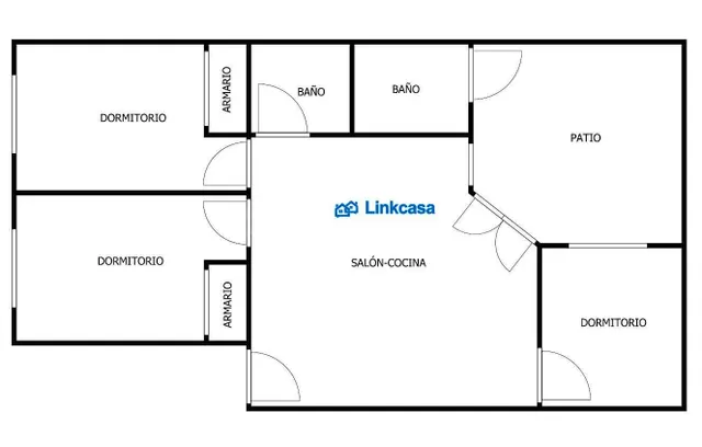 PISO DE TRES DORMITORIOS CON PATIO EN USERA (ALMENDRALES)-RE - foto 2