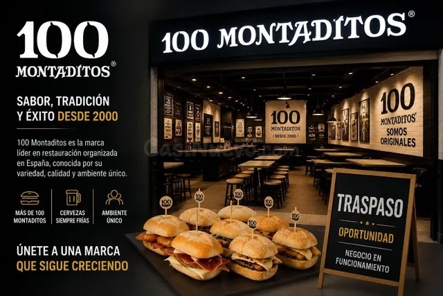 Traspaso de restaurante - cervecería en centro comercial