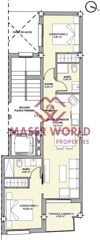 Apartamentos modernos de nueva construcción en el centro de Torrevieja, a solo 600 m del mar — 14