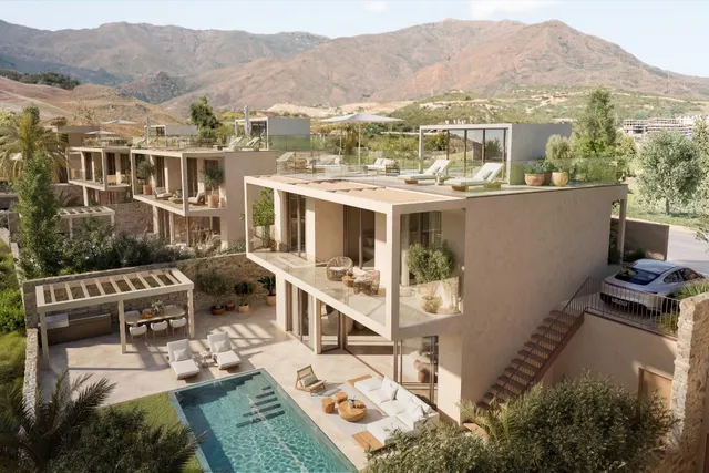 Villa moderna en primera línea de golf con vistas al mar — 17