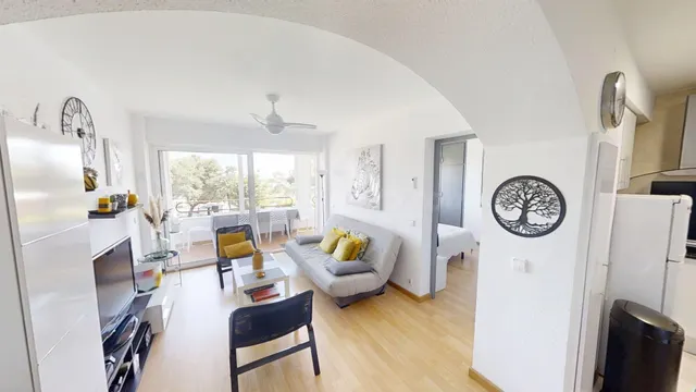 apartamento con amplia terraza con vistas al mar y al canal, - foto 5