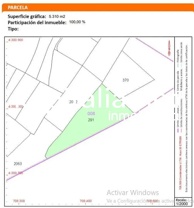 Parcela de suelo terciario en venta a 1 Km de Ontinyent — 3