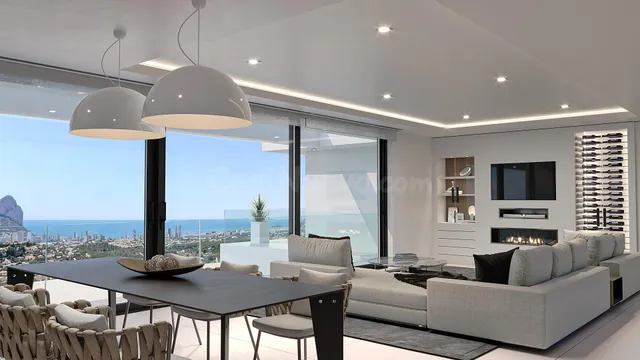 Elegante proyecto de nueva construcción con vistas al mar y 