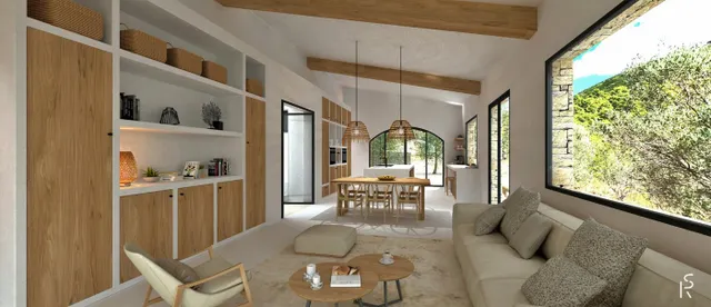 Casa de campo con proyecto para la construcción de una vivienda de 143m2 — 19