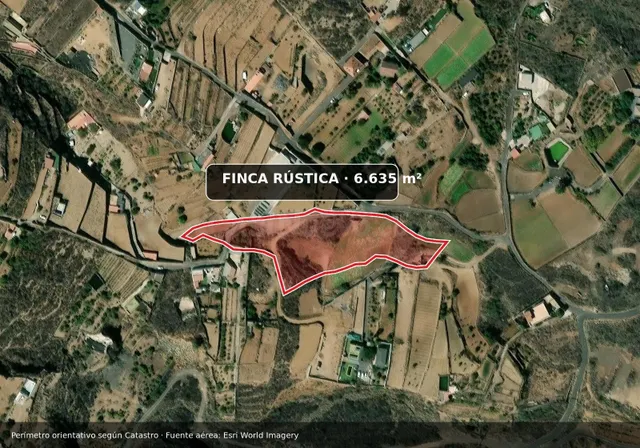 ¡OPORTUNIDAD EN ARAFO! FINCA RÚSTICA DE 6.635 M2 CON AGUA, R