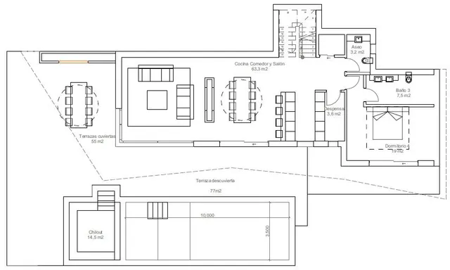 Villa 4 habitaciones 230m² en venta - Montañar I — 6