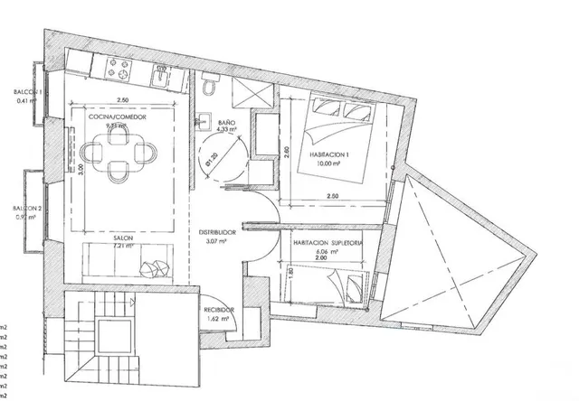 Piso para reformar en pleno barrio del Carmen — 6