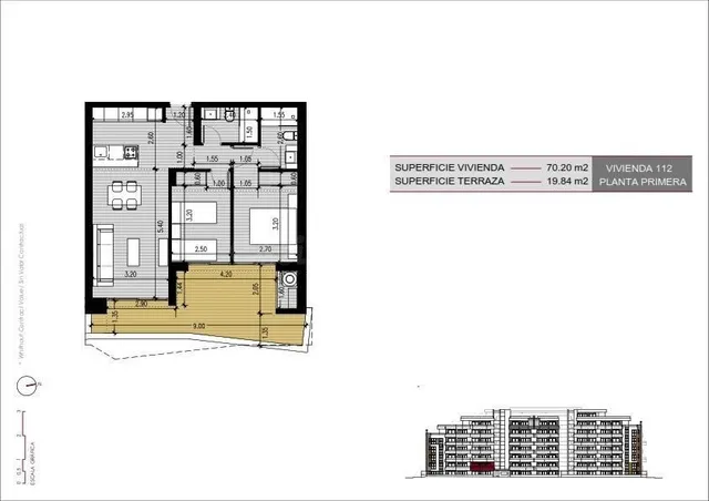 Apartamento 2 habitaciones 90m² en venta - Centro - foto 4