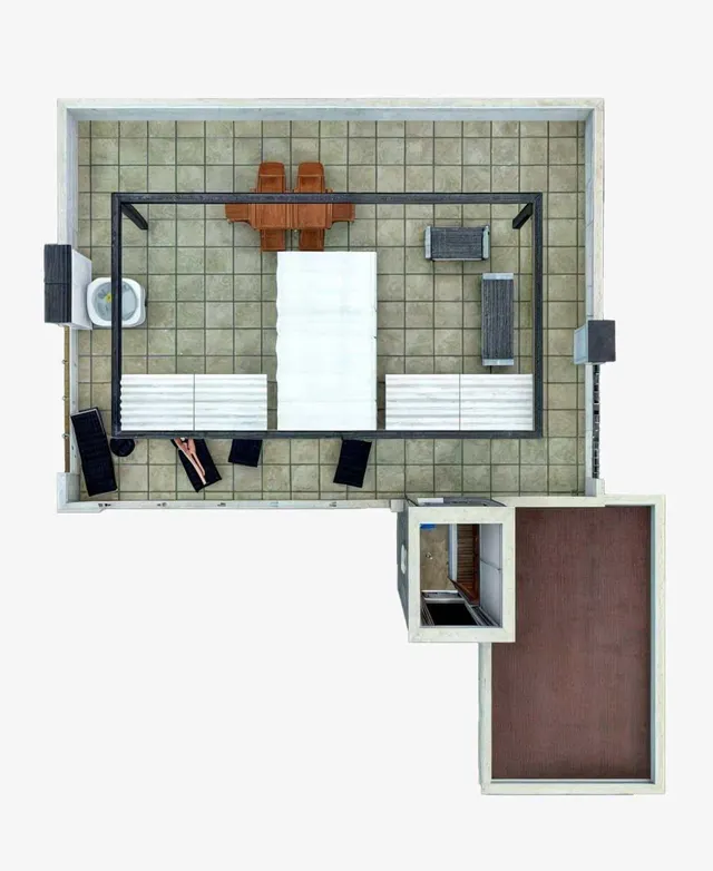 Villa independiente de 3 dormitorios con piscina privada en Fuente Álamo, Murcia — 23