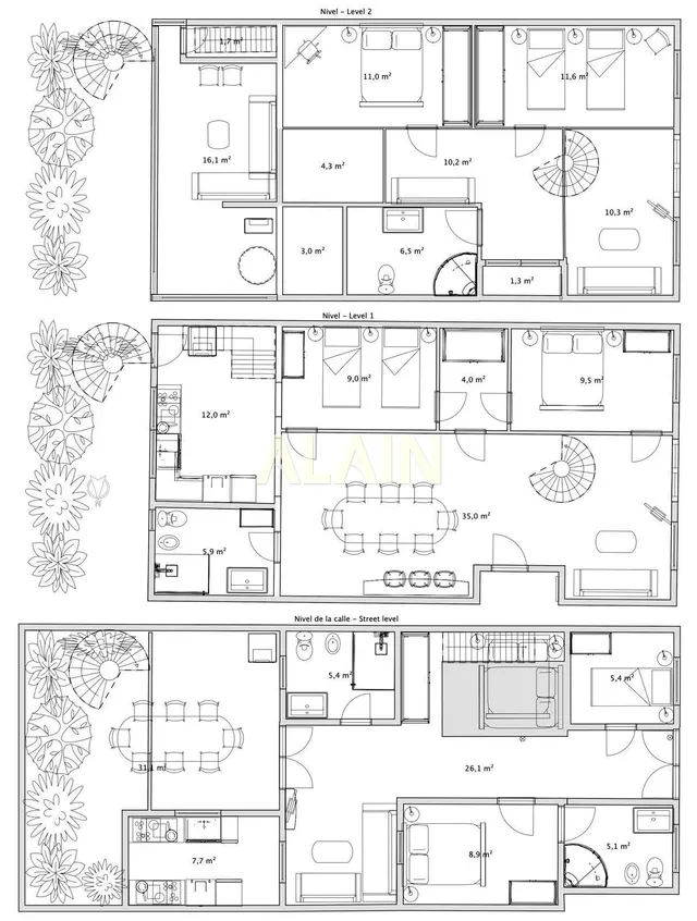 Casa en venta en playa de la malvarrosa de Valencia. — 50