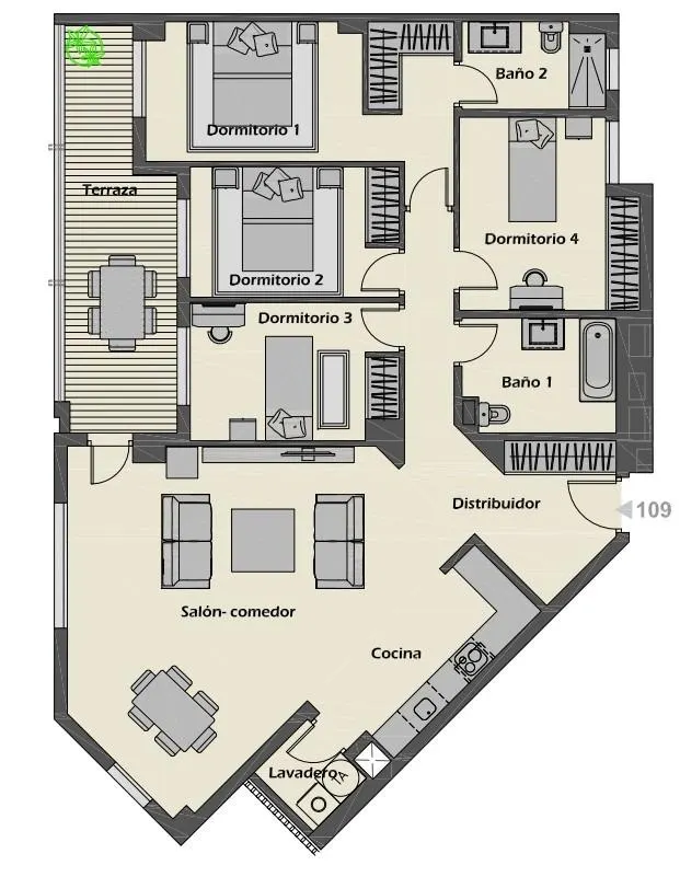 NUEVO APARTAMENTO - LISTO PARA ENTRAR — 27