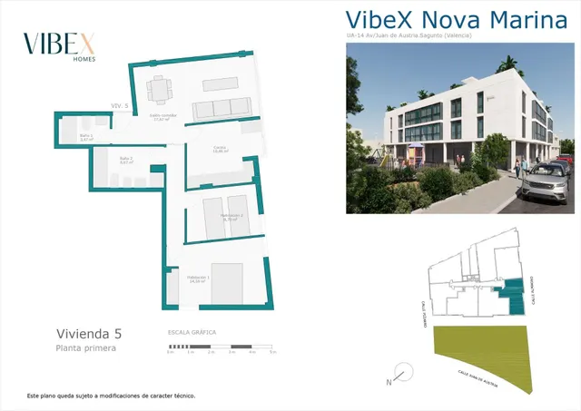 Piso 2 habitaciones 80m² en venta - Avda de Abril - 9 de Octubre — 8