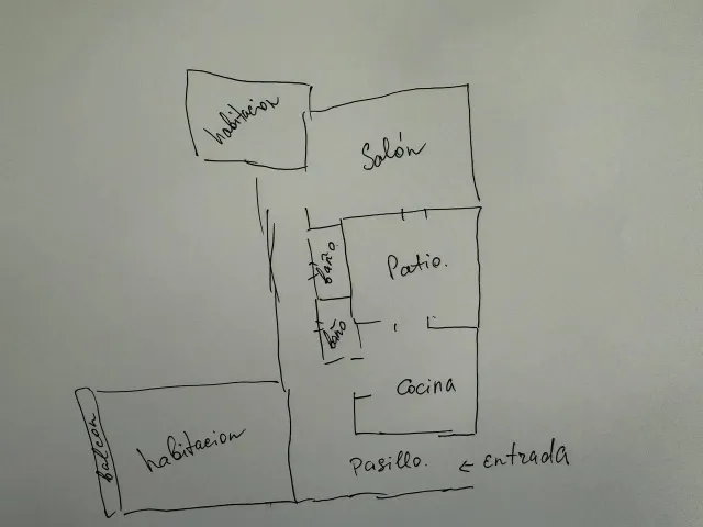 PISO AMUEBLADO DE 2 DORMITORIOS Y 2 BAÑOS CON PATIO PRIVADO EN NATZARET — 20