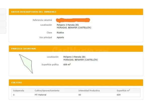 FINCA EN BENAFER (CASTELLON) EN VENTA - foto 3