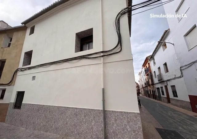 CASA PARA REFORMAR A LA VENTA EN EL CENTRO DE MOIXENT - foto 4