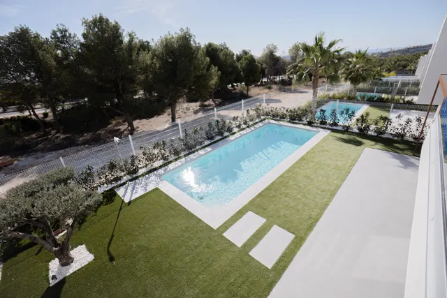 Villa de lujo con jardin y piscina privada Sierra Cortina Finestrat — 19