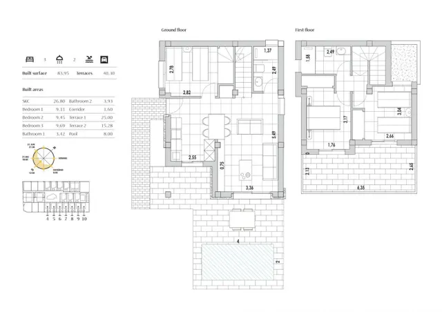 VILLAS DE OBRA NUEVA EN ORIHUELA COSTA — 19