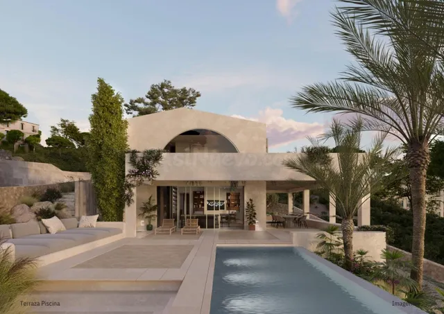 Solar urbano con proyecto de villa aprobado y potencial para
