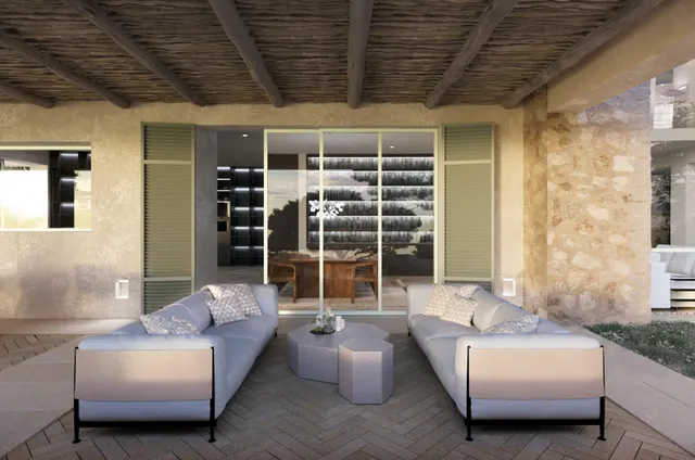 Parcela urbana con proyecto y licencia para villa de lujo en Santa Ponça — 9