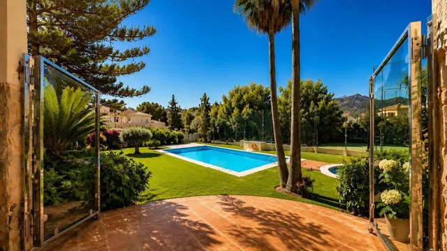 Tríplex junto al campo de golf de La Envía, con terrazas, piscina y garaje privado — 5