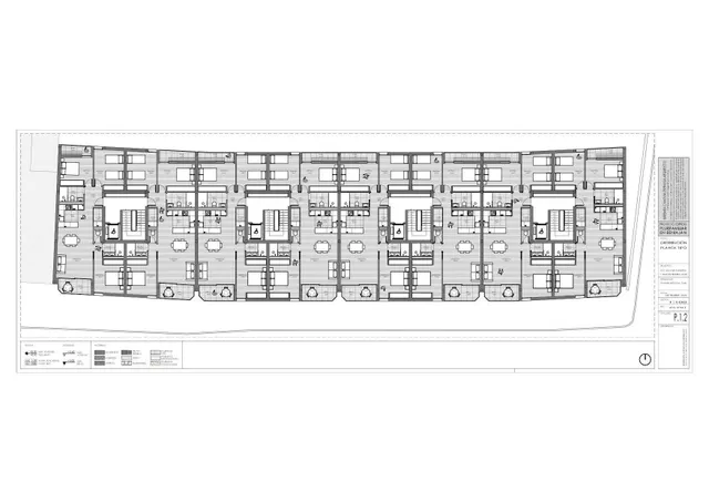 Obra Nueva 2ºB Escalera IV con jardines y piscina en zonas comunes, con terraza y balcón dando a la piscina — 19