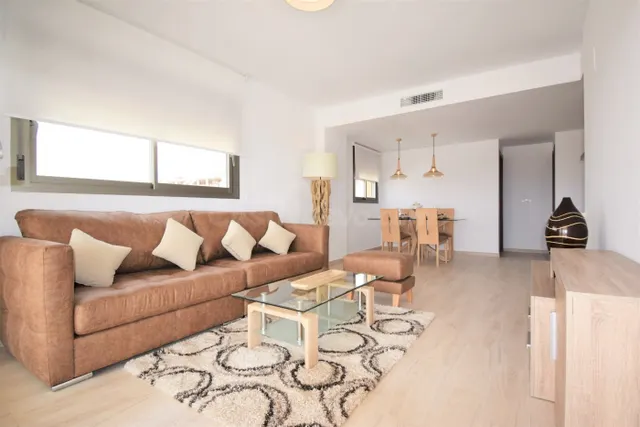 ESTUPENDO APARTAMENTO DE OBRA NUEVA 3 DORMITORIOS 2 BAÑOS  CON PISCINA EN ORIHUELA COSTA , ALICANTE — 2