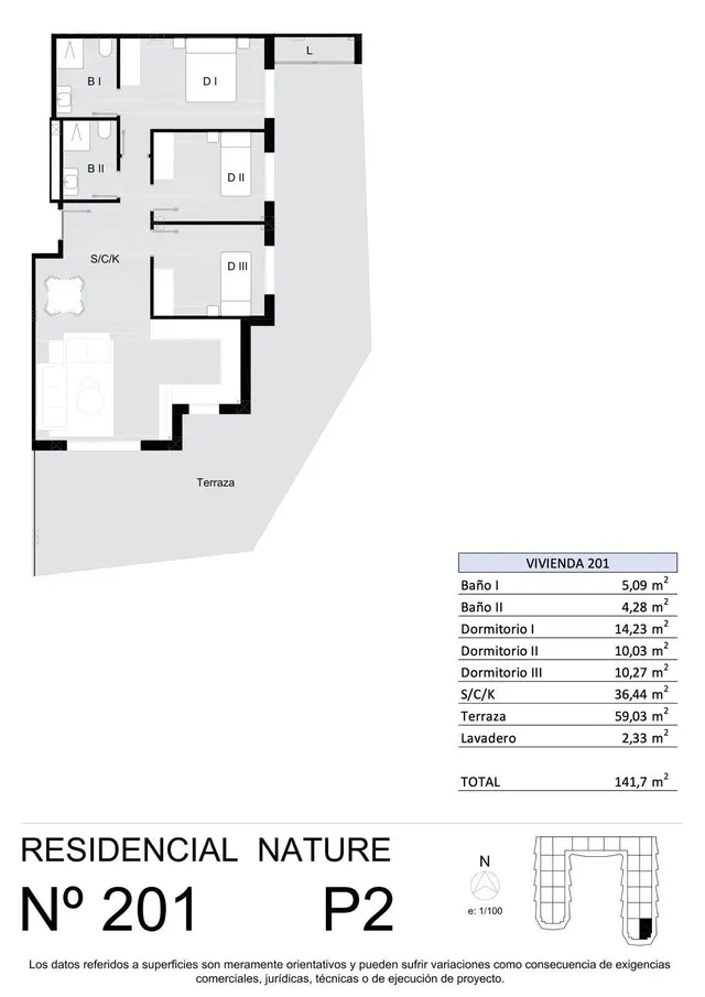Apartamentos de 2 dormitorios y 2 baños con vistas despejadas, zona San Miguel de Salinas — 15
