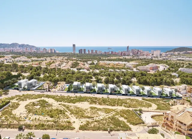Venta-obra nueva-benidorm-chalet unifamiliar-3 dormitorios-3 baños — 3