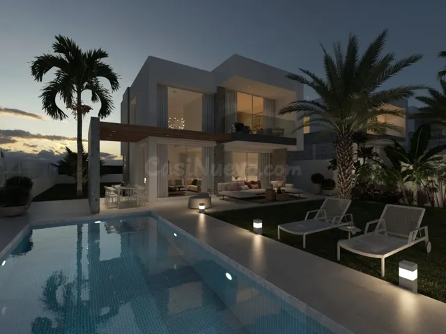 Venta-obra nueva-benidorm-chalet unifamiliar-3 dormitorios-3 baños — 2