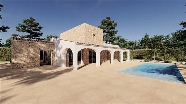 Casa de campo 3 habitaciones 305m² en venta - Benissa pueblo