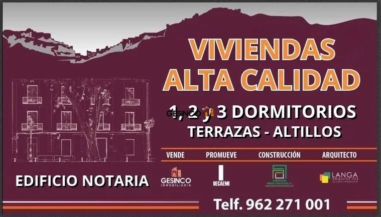 EDIF. NOTARIA CON 6 VIVIENDAS EN EJECUCIÓN. EN EL CENTRO ¡¡TODO UN LUJO!!