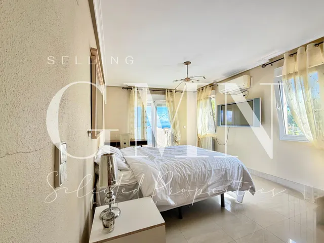 Villa mediterránea independiente con piscina y vistas al Peñón de Ifach | Montebello, La Nucía — 41