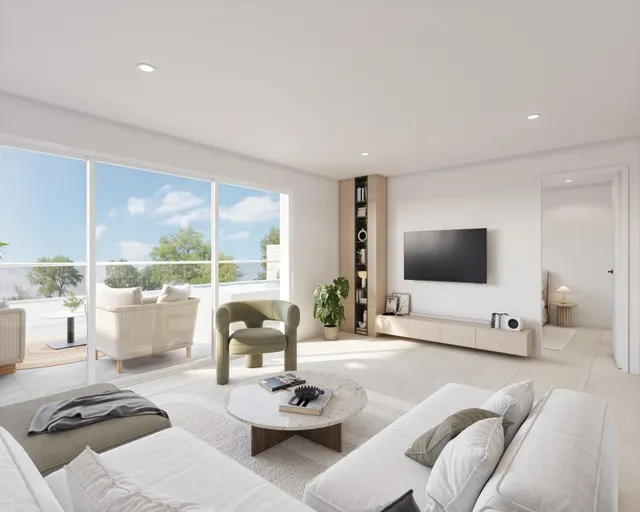 Bungalow de planta alta de 2 dormitorios  en Pilar de la Horadada con piscina privada — 3