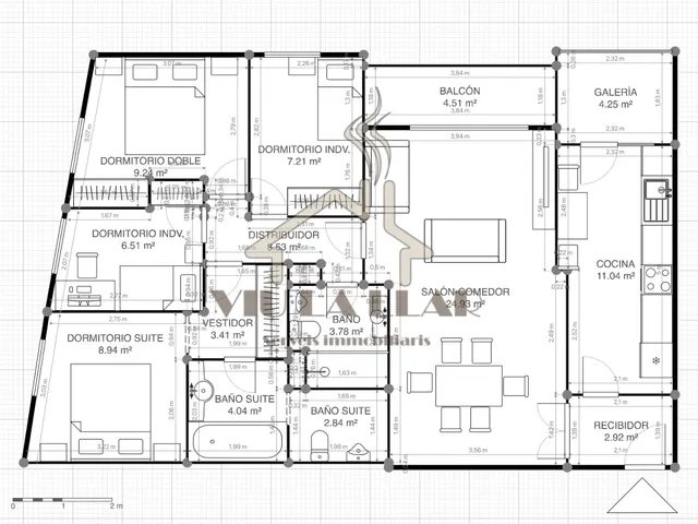 EN EXCUSIVA: Piso impecable de 4 habitaciones con suite, balcón y parking en Via Europa — 16