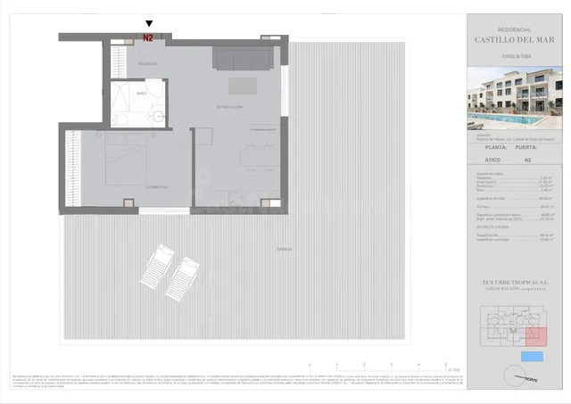 Atico N2 Nueva Promocion Castillo del Mar 2027