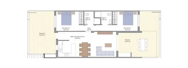 Villa 2 habitaciones 75m² en venta - Camporrosso village — 23