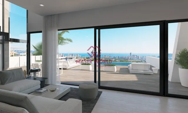 VILLAS DE LUJO DE OBRA NUEVA EN FINESTRAT CON VISTAS AL MAR — 4