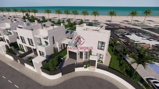Villas de lujo de nueva construcción frente al mar en Los Alcázares — 2